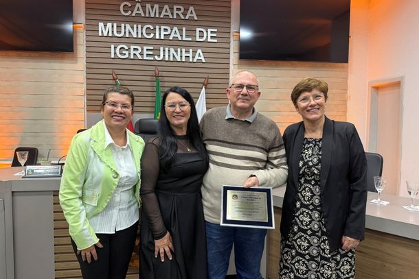 C&acirc;mara de Igrejinha homenageia o Sindicato dos Trabalhadores Agricultores Familiares