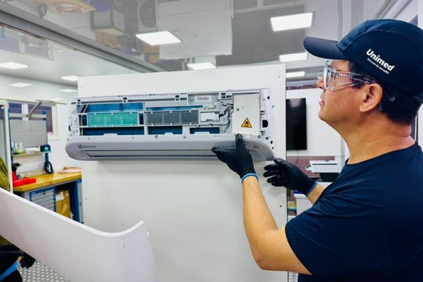 Carreta do Saber inicia curso de instala&ccedil;&atilde;o e manuten&ccedil;&atilde;o de ar-condicionado em Taquara