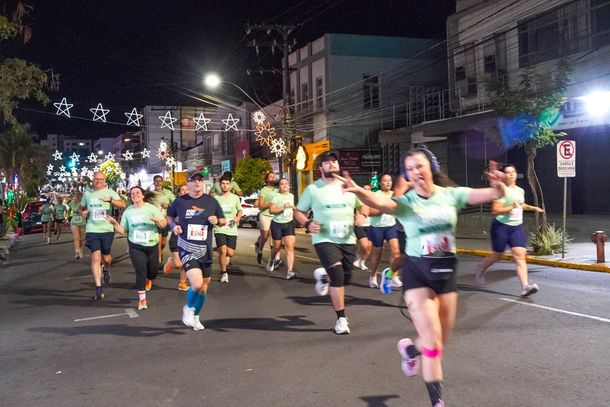 Inscri&ccedil;&otilde;es abertas para a 2&ordf; Night Run Natalina de Taquara, que acontece em 28 de novembro