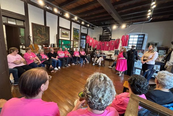 Museu Armindo Lauffer e Aapecan promovem a&ccedil;&atilde;o do Outubro Rosa em Tr&ecirc;s Coroas