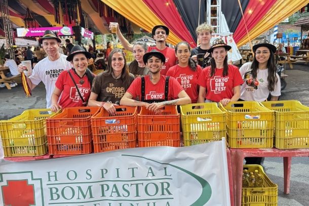 Seniorentag arrecada 5,3 toneladas de alimentos para Hospital Bom Pastor em Igrejinha