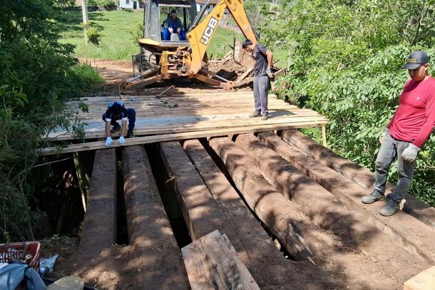 Prefeitura de Taquara realiza obras na localidade de Entrepelado e no bairro Santa Maria