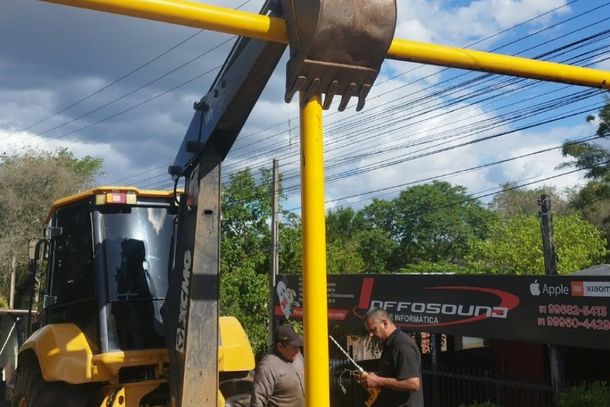 Tr&acirc;nsito &eacute; liberado na ponte da Estrada Velha entre os munic&iacute;pios de Taquara e Parob&eacute;