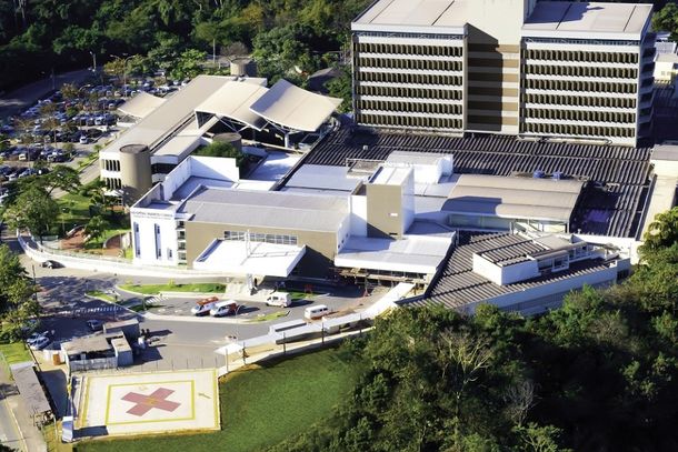 Hospital M&aacute;rcio Cunha, em Ipatinga.