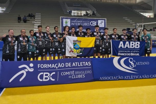 Itapema conquista 3&ordm; lugar no Brasileiro Sub-19 de Voleibol masculino em S&atilde;o Caetano
