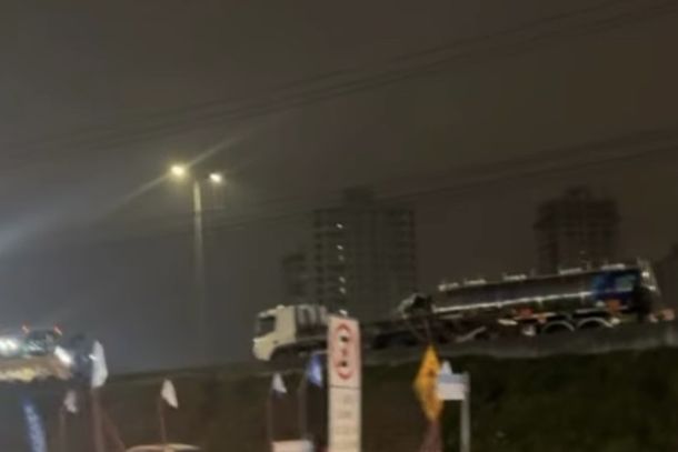 Acidente na BR-101 em Itapema