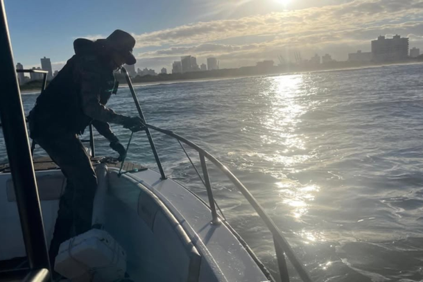 Pol&iacute;cia Militar Ambiental apreende 250 metros de redes de pesca irregulares em Navegantes