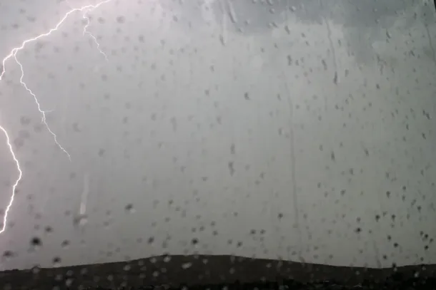 Alerta para temporais em SC