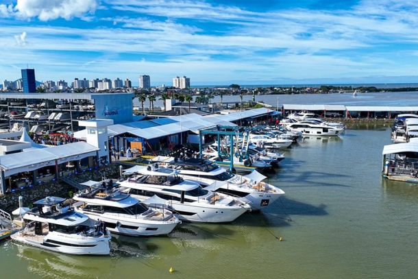 Marina Itaja&iacute; Boat Show come&ccedil;a maior e espera receber 20 mil visitantes at&eacute; domingo