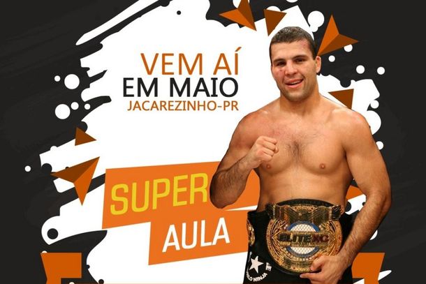 Brasileiro ex-lutador de MMA Campe&atilde;o Peso M&eacute;dio do ELITEXC estar&aacute; em Jacarezinho