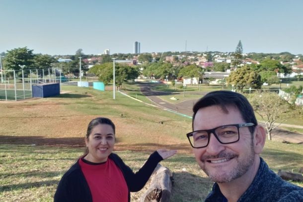 Ana Paula e Olacir Hentz s&atilde;o casados h&aacute; 22 anos.