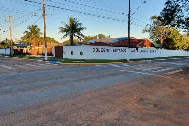 A Pol&iacute;cia Militar tamb&eacute;m participou da a&ccedil;&atilde;o na cidade.