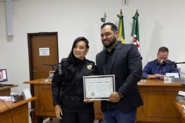 Ela vai assumir a Delegacia da Mulher de S&atilde;o Jos&eacute; dos Pinhais no pr&oacute;ximo ano.