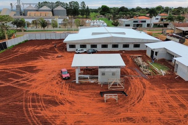 A constru&ccedil;&atilde;o come&ccedil;ou em 30 de outubro de 2024 e atualmente est&aacute; 95% conclu&iacute;da.