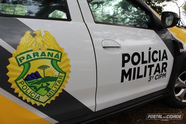 Suspeito foi abordado durante patrulhamento da PM.