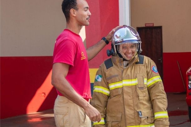 Visita foi organizada pela psicopedagoga N&eacute;ia Cristina dos Santos Monteiro.