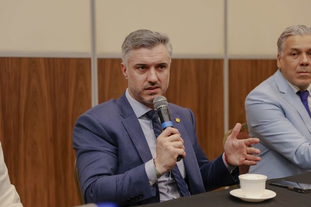 Engenheiro Vinicius Marchese, suplente de deputado federal pelo PSD-SP e presidente do Confea (Conselho Federal de Engenharia e Agronomia)