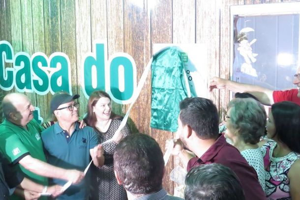 Casa do Artes&atilde;o de Lucas do Rio Verde foi inaugurado na noite desta sexta-feira, ao lado do Mercado do Produtor, na Pra&ccedil;a da Liberdade