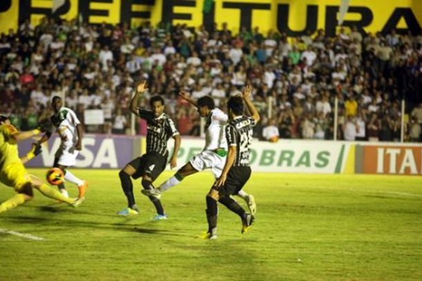 Partida contra o Corinthians no Est&aacute;dio Passo das Emas em 2013 marcou o auge da equipe no cen&aacute;rio esportivo brasileiro