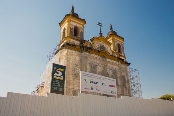 Igreja de S&atilde;o Francisco passa por reformas