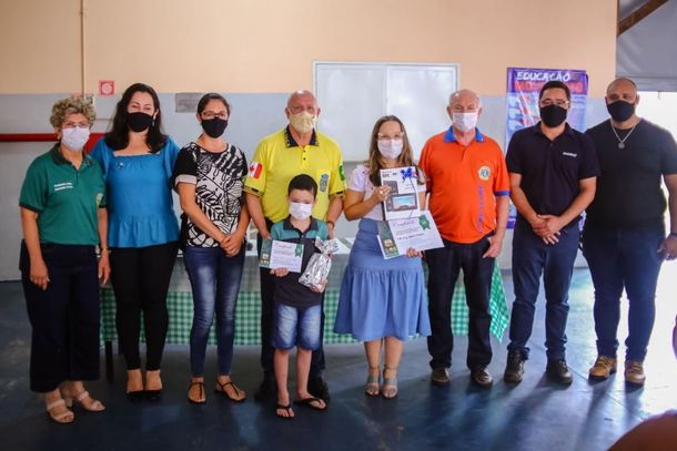 Entrega dos tablets na escola Wilson Paschoal 