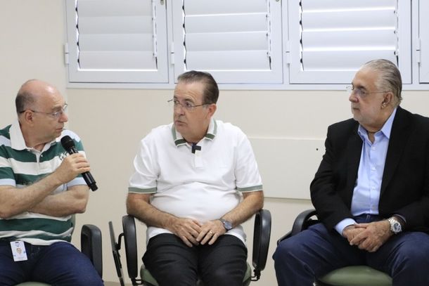Diretores da Funfarme se reuniram neste s&aacute;bado (21) com o deputado federal Luiz Carlos Motta e o deputado estadual Valdomiro Lopes