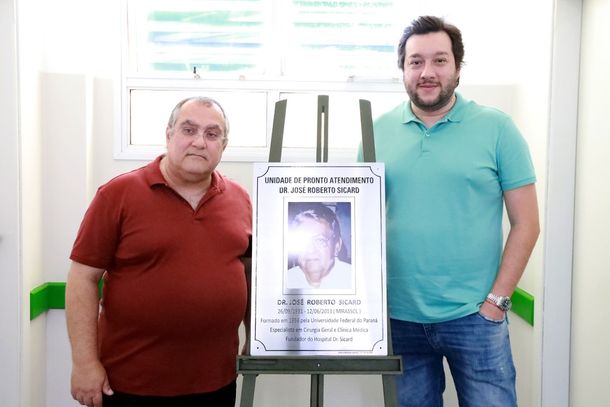Diretor presidente do Instituto Faceres, Toufic Anbar Neto e o chefe de gabinete Renato Scochi