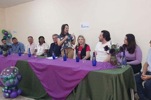 Deputada Renata Abreu, presidente nacional do Podemos, fala sobre a import&acirc;ncia da participa&ccedil;&atilde;o das mulheres na pol&iacute;tica