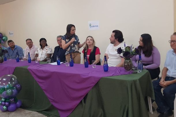 Deputada Renata Abreu, presidente nacional do Podemos, fala sobre a import&acirc;ncia da participa&ccedil;&atilde;o das mulheres na pol&iacute;tica