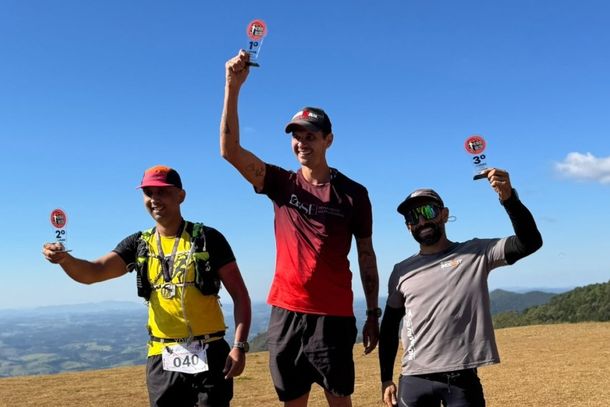 Mirassolense Caio Amaral subiu no lugar mais alto do p&oacute;dio