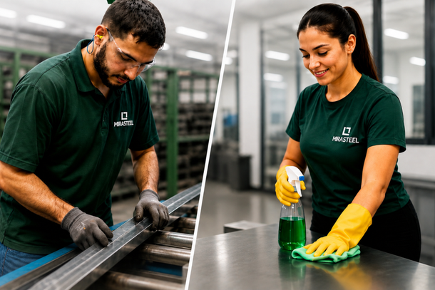 Vagas anunciadas s&atilde;o para Operador de Produ&ccedil;&atilde;o e Servi&ccedil;os Gerais &ndash; Limpeza