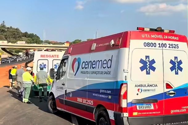 Acidente ocorreu na tarde desta sexta-feira (25)