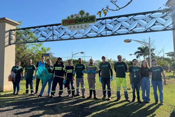 Sanessol recolhe 116 kg de lixo no bairro Mais Parque em Mirassol