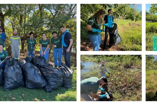 Sanessol recolhe 116 kg de lixo no bairro Mais Parque em Mirassol