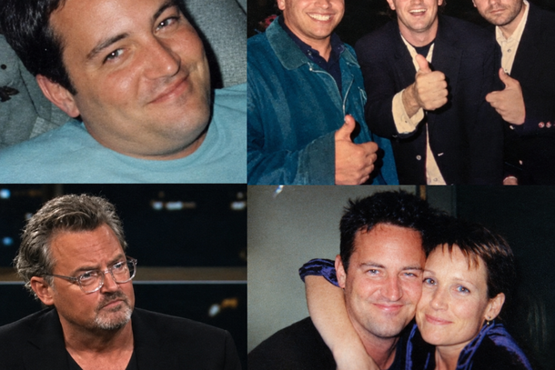 Document&aacute;rio percorre a trajet&oacute;ria de vida e a carreira do astro Matthew Perry, com depoimentos de amigos e familiares