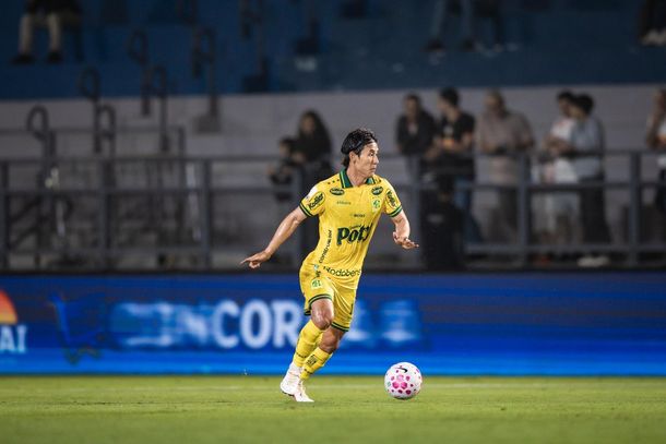 Chico Kim em lance de jogo