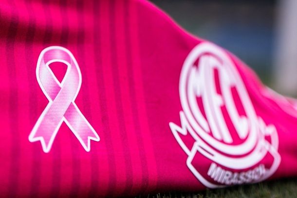 Mirassol FC ter&aacute; uniforme rosa pela primeira vez em a&ccedil;&atilde;o especial do Outubro Rosa