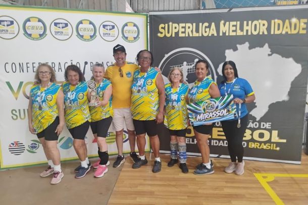 V&ocirc;lei adaptado de Mirassol conquista t&iacute;tulo regional e garante vaga na final estadual
