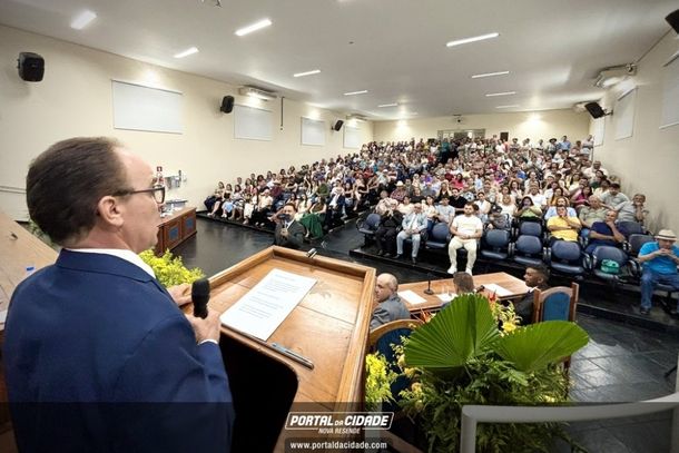 Discurso do prefeito Luiz Itamar Gonzaga