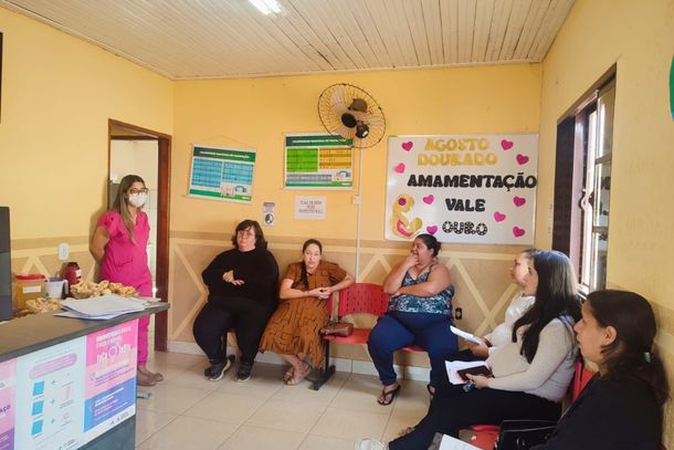 PSFs de Nova Resende realizaram atividades do Agosto Dourado