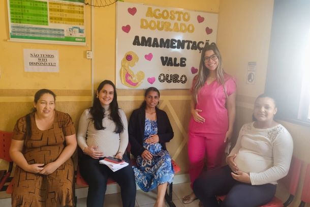 PSFs de Nova Resende realizaram atividades do Agosto Dourado