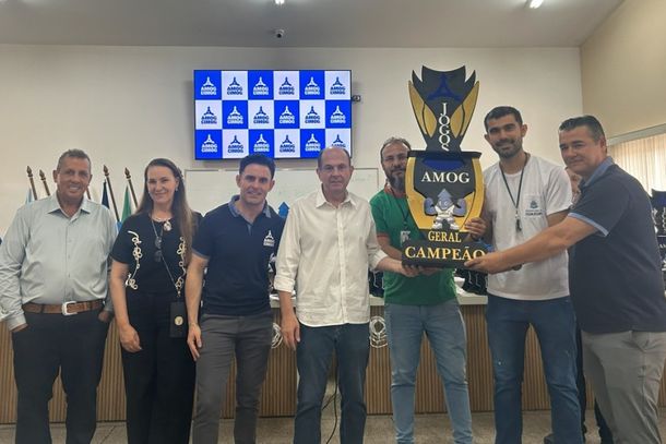 O munic&iacute;pio de Guaxup&eacute;, consagrado Campe&atilde;o Geral dos Jogos AMOG 2025
