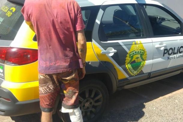 Um dos presos recapturados estava com ferimentos na perna.