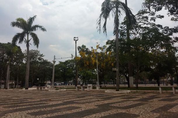 Homem foi detido pela Guarda Municipal.