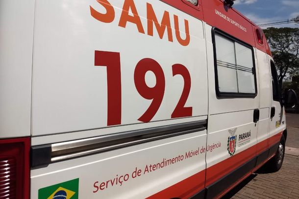 V&iacute;tima foi socorrida pelo Samu e encaminhada &agrave; UPA.