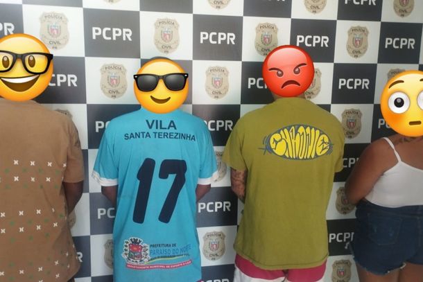 Criminosos foram presos gra&ccedil;as a participa&ccedil;&atilde;o da comunidade via Disque-den&uacute;ncia 181.
