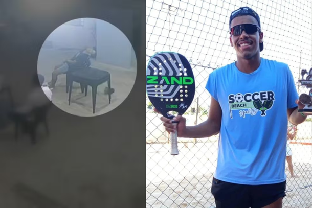 Meu cora&ccedil;&atilde;o parou por 10 minutos, mas Deus me deu uma nova chance, diz Enzo, na foto &uacute;ltimo campeonato que disputou.