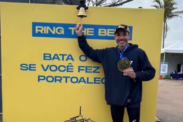 Maratonista de Alto Paran&aacute; quebra barreira pessoal e brilha na Maratona de Porto Alegre