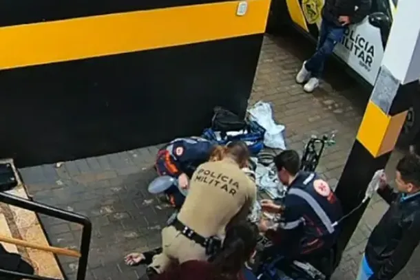 assageira &eacute; reanimada ap&oacute;s grave engasgo em &ocirc;nibus na PR-317