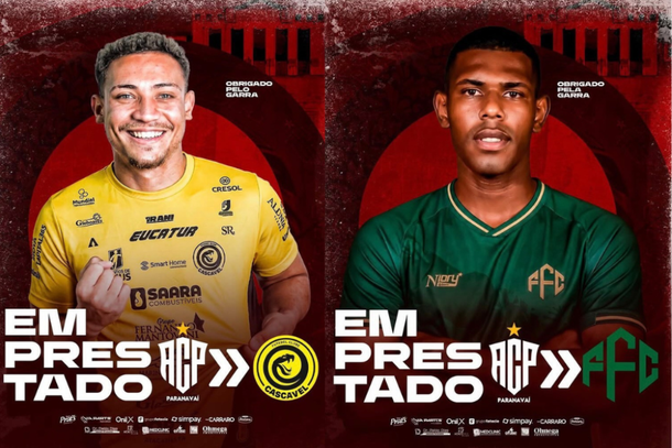Atacante Cirilo e zagueiro Yago seguem para novos desafios ap&oacute;s conquistarem o acesso do Paranava&iacute; &agrave; elite do futebol paranaense.